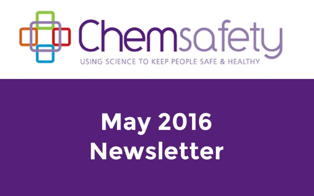 May 2016 Newsletter