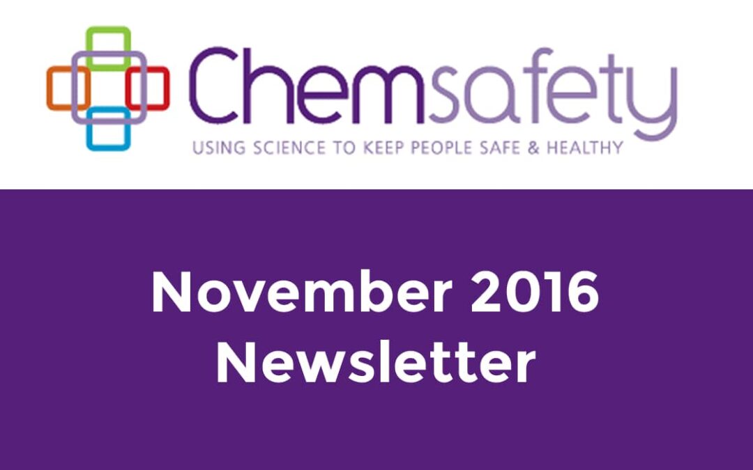 November 2016 Newsletter