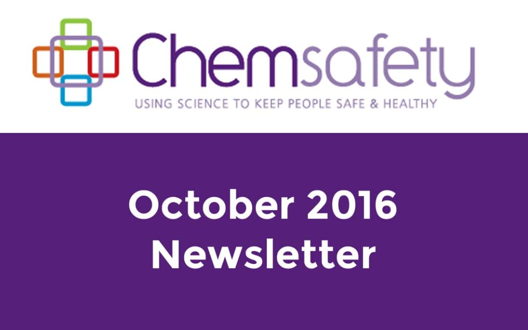 October 2016 Newsletter