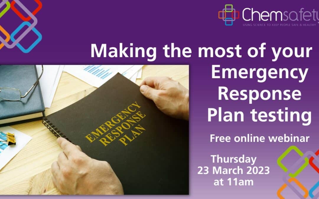 Making the most of your Emergency Response Plan testing Webinar