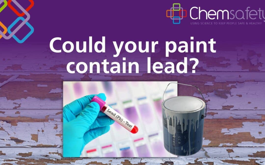 Chemsafety Services for Lead Paint Testing